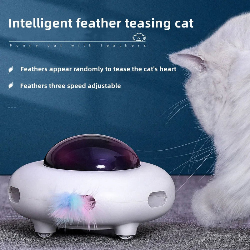 Smart UFO – Automatisches Katzenspielzeug